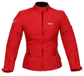 Weise Dakota Womens Motorcycle Jacket - Red